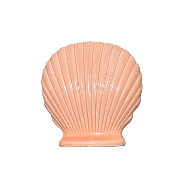 Other - Vintage Clamshell Vase Planter